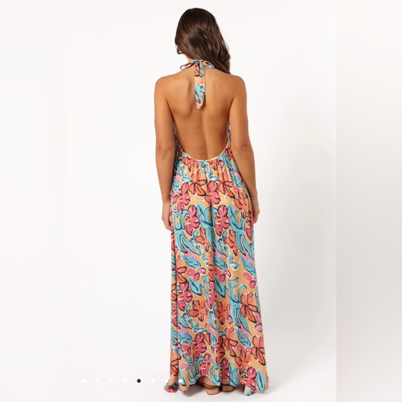 Petal & Pup, Love & Harmony Avery Maxi Dress Multi Floral Size L NWT Resortwear - Picture 3 of 9